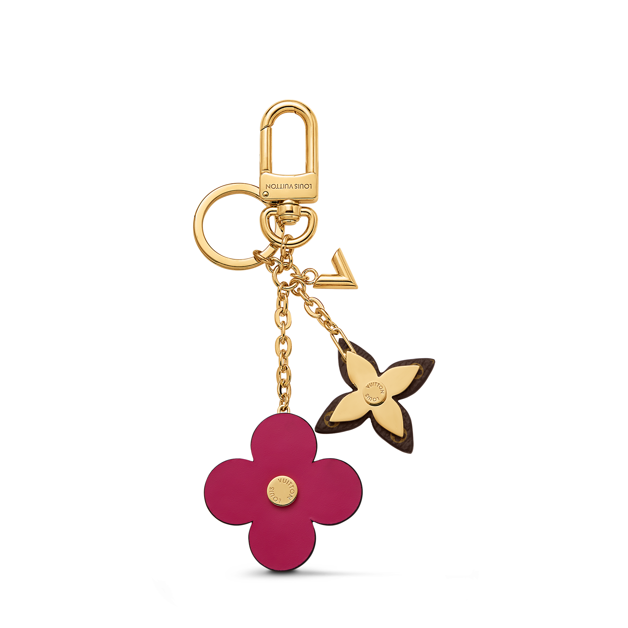 Blooming Flowers Bag Charm and Key Holder . - Accessories | LOUIS